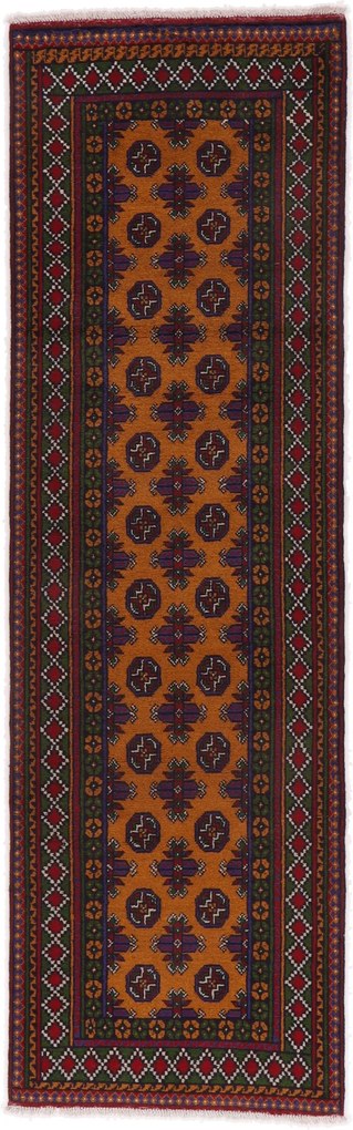 Afghan Tappeto orientale 80x280 (Afghanistan) Annodato A Mano