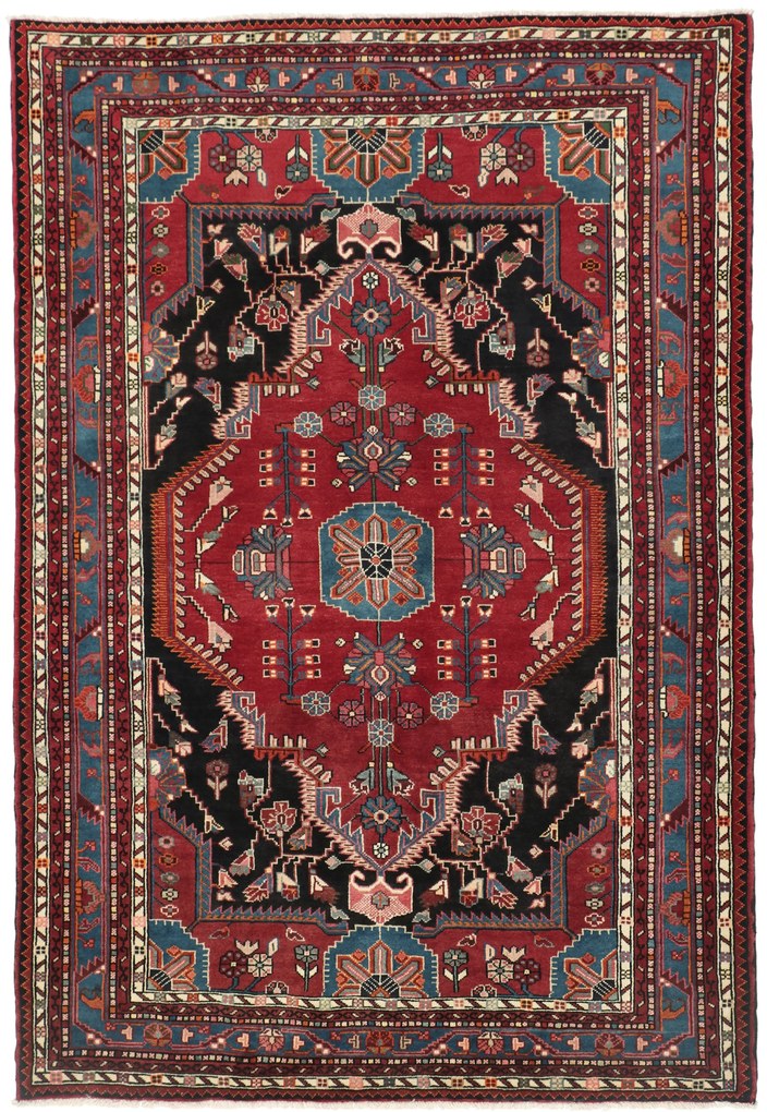Tuyserkan Tappeto 220x150 (Iran) Annodato A Mano