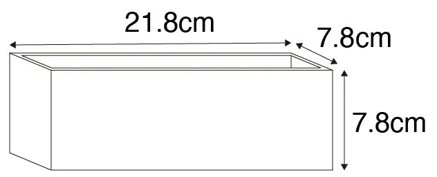 Applique moderna bianca - Tjada Novo