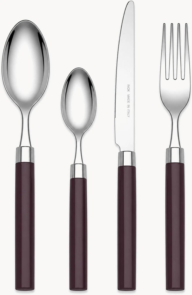 Set di 24 posate Easy, 6 persone