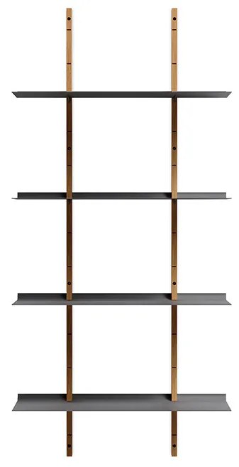 Eva Soloeva solo - Smile Shelf Set Large Oak/Grey