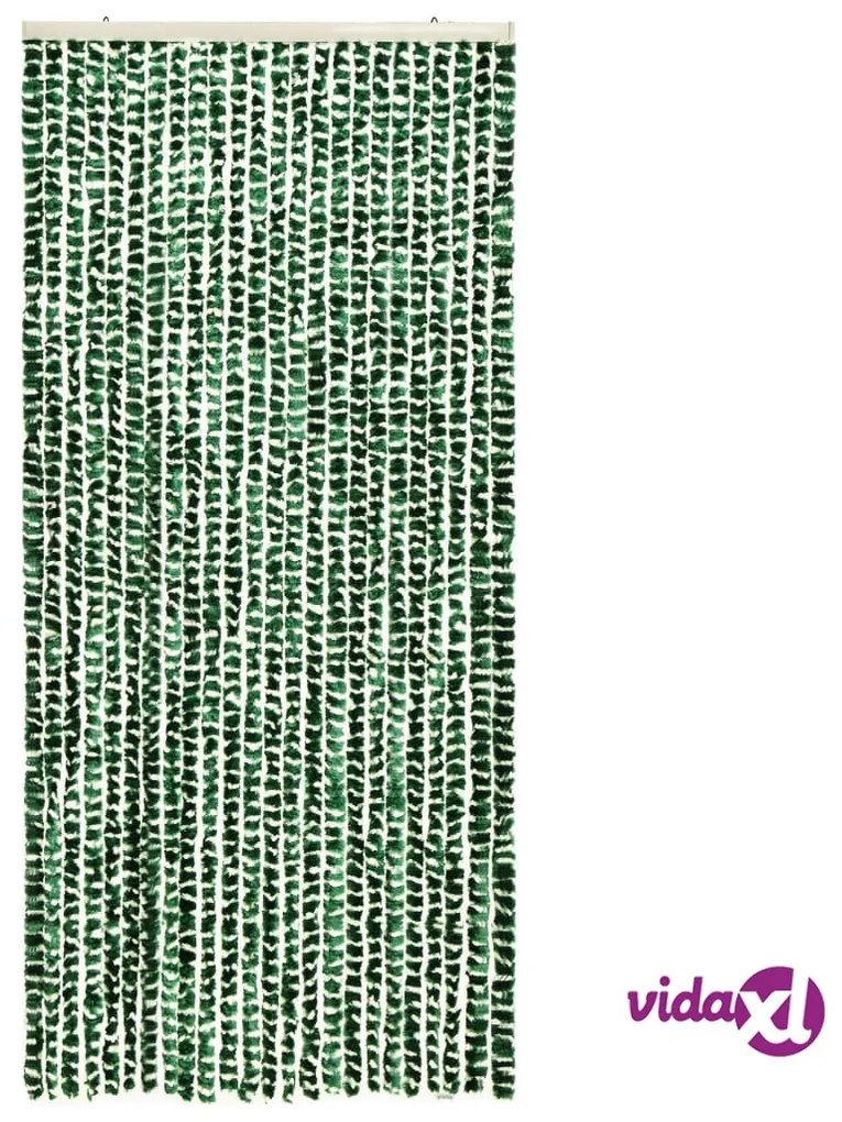 vidaXL Zanzariera Verde e Bianco 90x220 cm Ciniglia