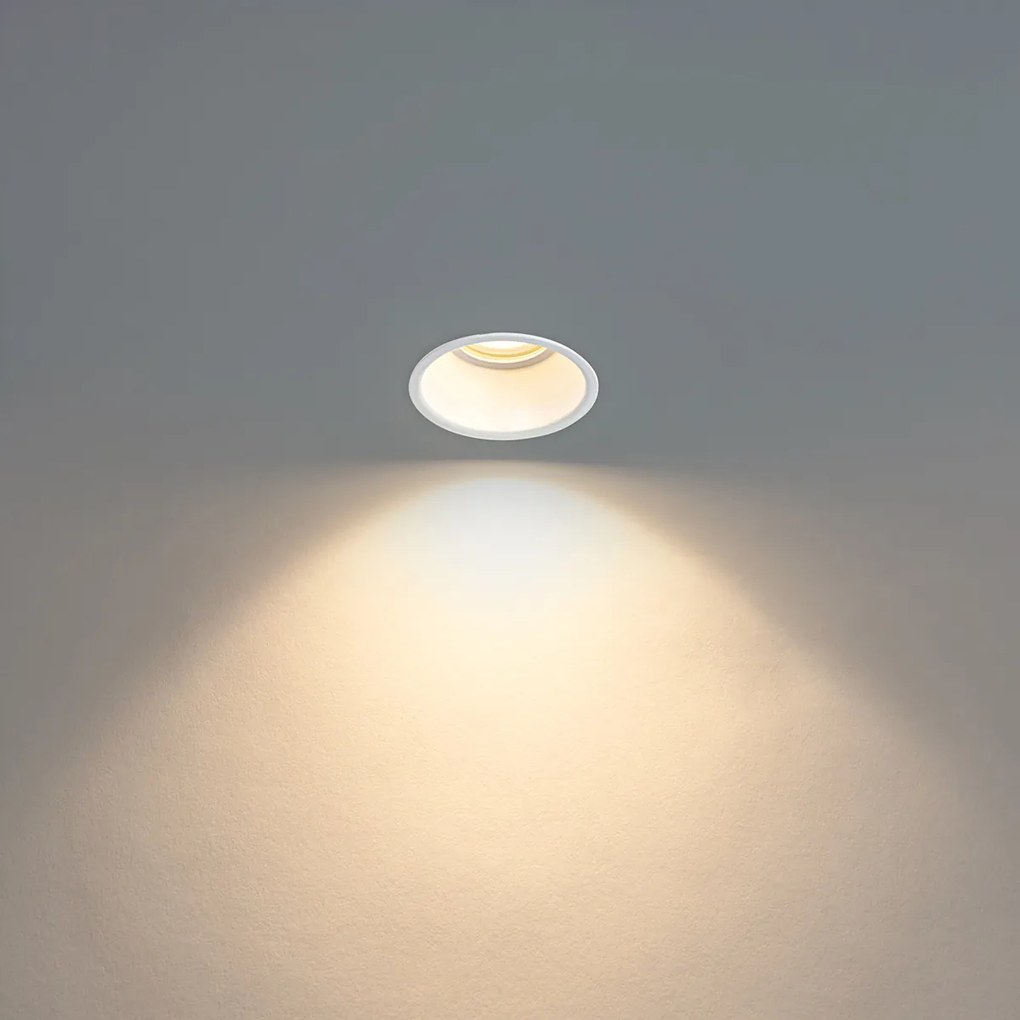 Faretto da incasso smart bianco IP44 con Wifi GU10 50mm - Dept