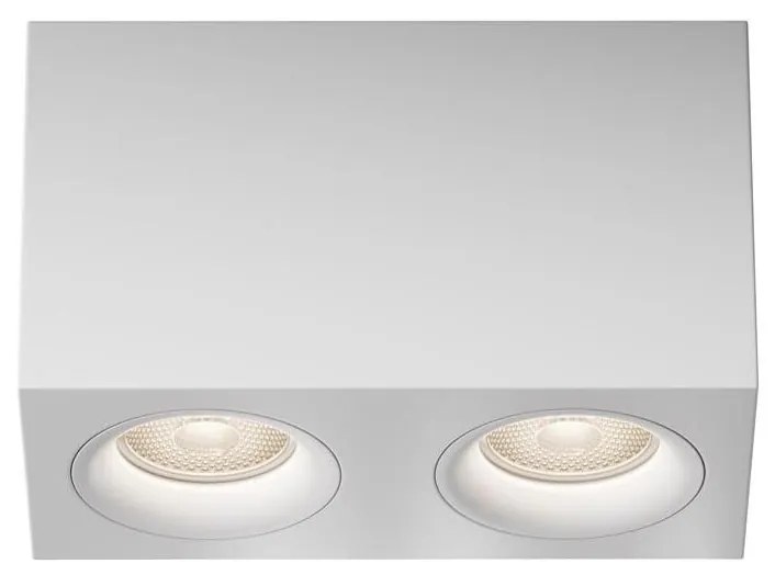 Maytoni C013CL-02W - Faretto SLIM 2xGU10/50W/230V bianco