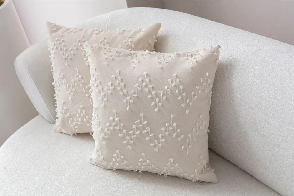 Federe decorative in set 2 pz 43x43 cm Tuffet – Mioli Decor