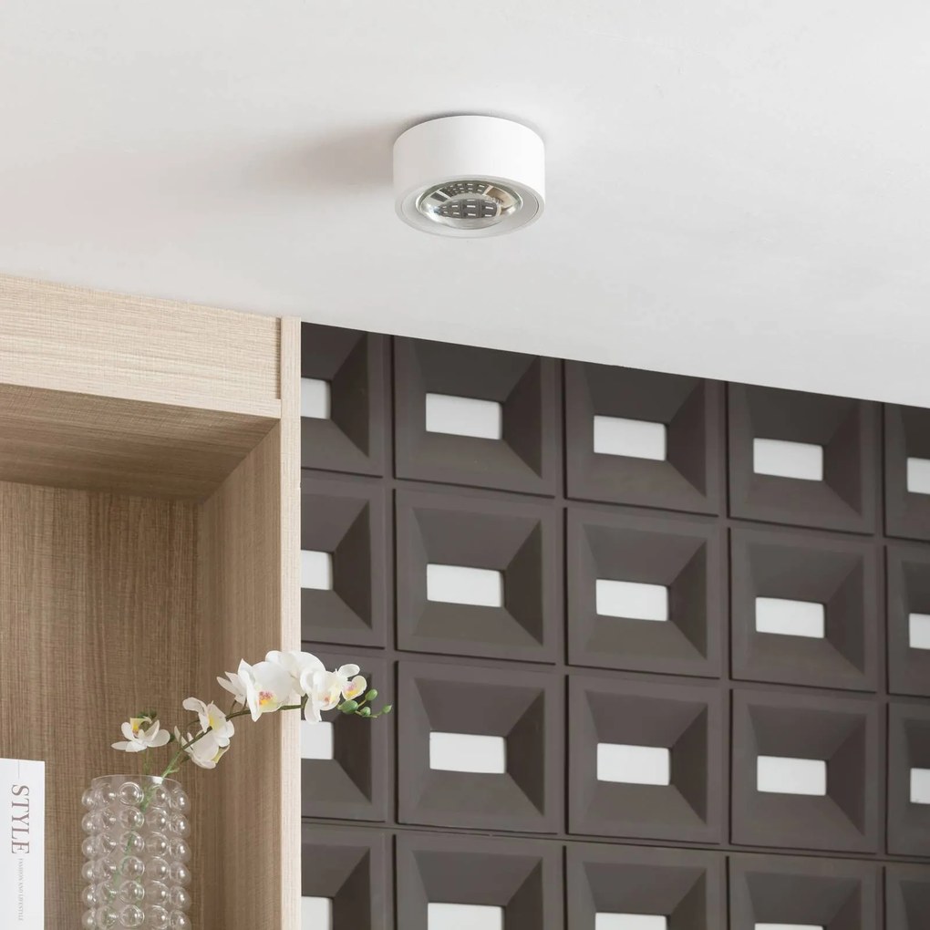 Arcchio Rotari Plafoniera LED, lente, a 1 luce fissa