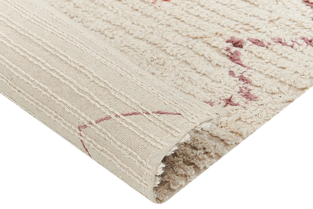 Tappeto iuta beige 300 x 400 cm ZIARAT 