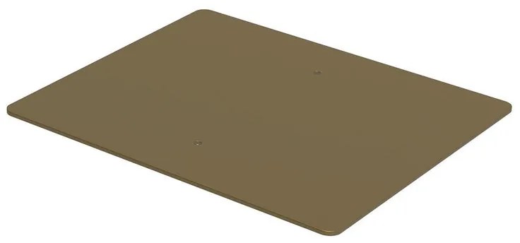 Piastra di fissaggio L 40 x P 45 cm in acciaio