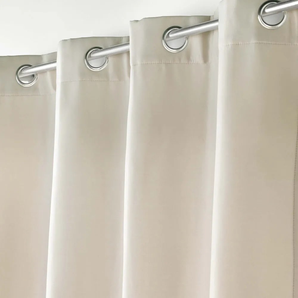 Tenda fonoassorbente in microfibra beige 135x260 cm Micropolar - douceur d'intérieur