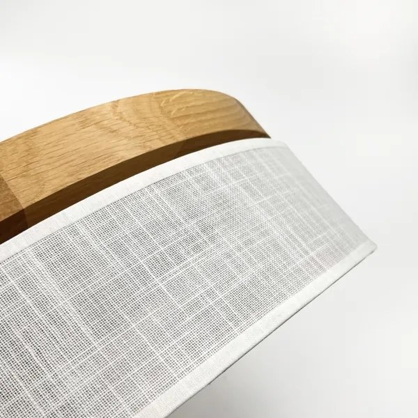 Brilagi - Plafoniera LED BELLADONNA LED/36W/230V Ø 40 cm bianco/rovere