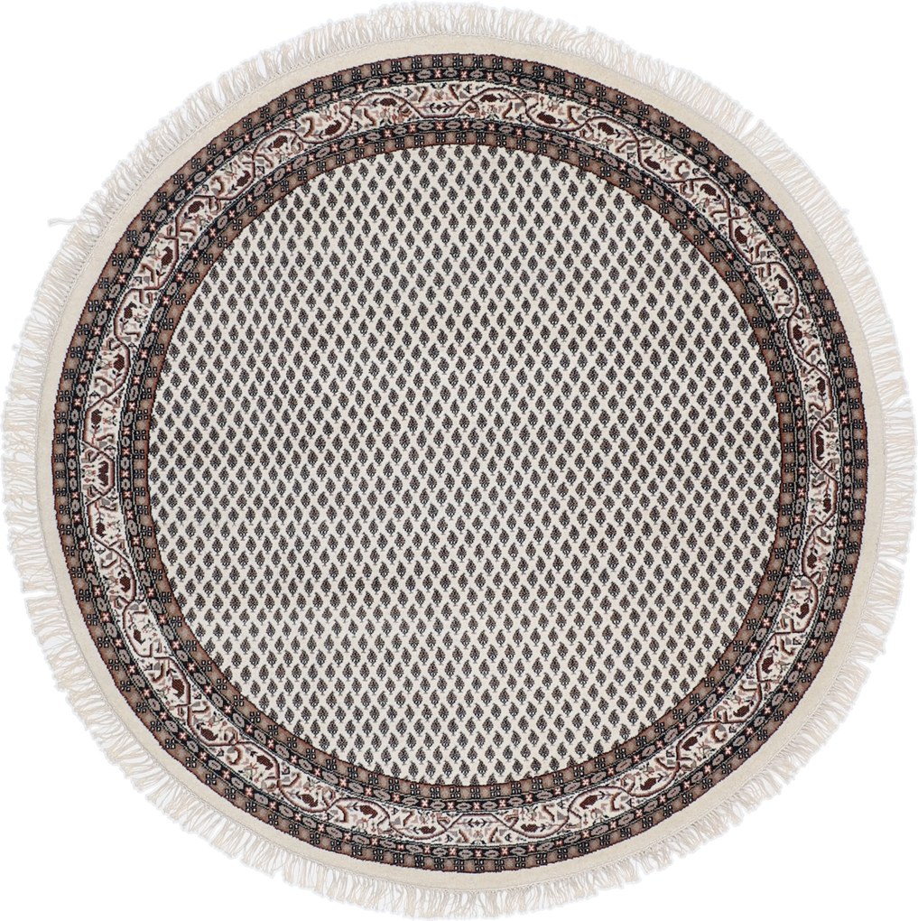 Mir Tappeto orientale 200 x 200 Beige (Indian) Annodato A Mano