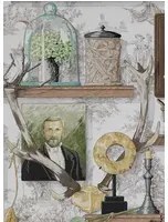 Manuel Canovas Tapete Academia von Colefax & Fowler - Taupe