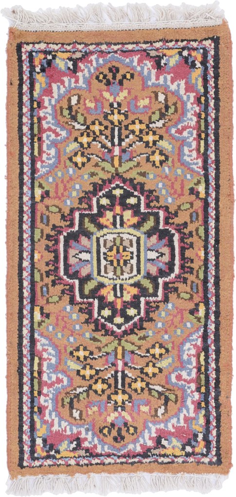 Agra Tappeto 30 x 60 (Indian) Annodato A Mano