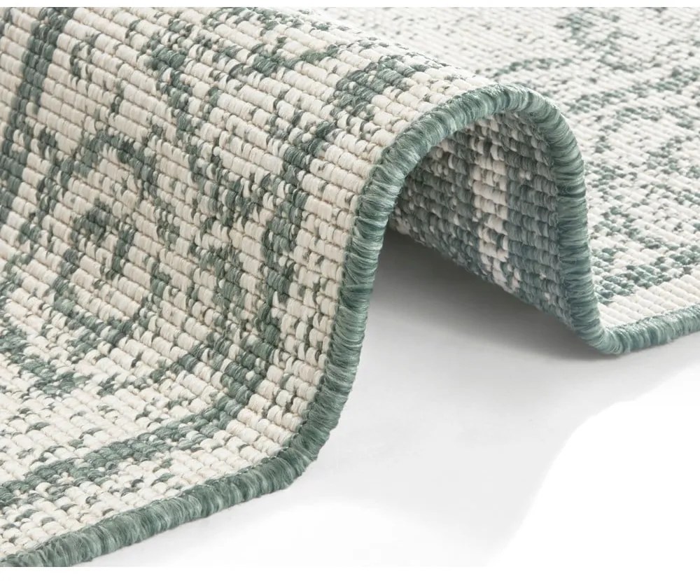 Tappeto per esterni verde e crema , 120 x 170 cm Cebu - NORTHRUGS