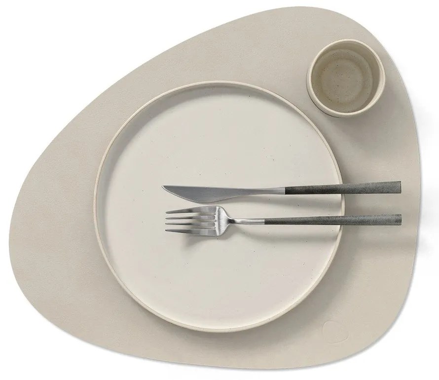 Tovaglietta in eco pelle 37x44 cm Curve L Nupo – LIND DNA