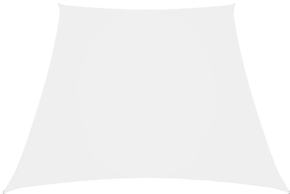 Parasole A Vela İn Tela Oxford A Trapezio 4/5x4 M Bianco /