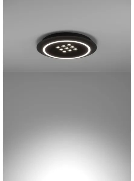 Eglo 901191 - Plafoniera LED dimmerabile BALAZOTE LED/21,4W/230V nero +RC