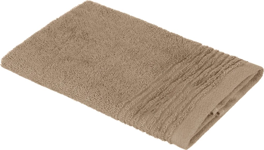 Asciugamano ospite 40x50 cm in cotone beige Essential