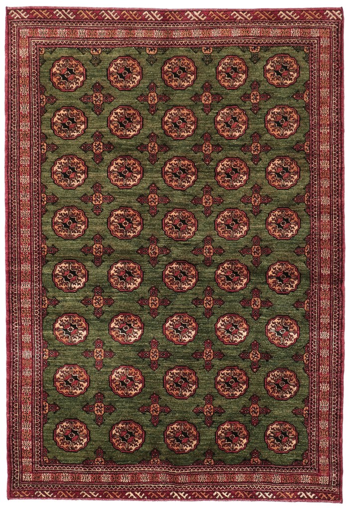 Rizbaft Tappeto 260 x 180 (Iran) Annodato A Mano