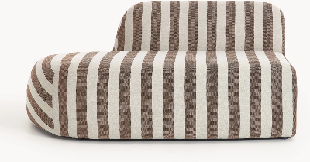Modulo chaise longue a righe Wolke
