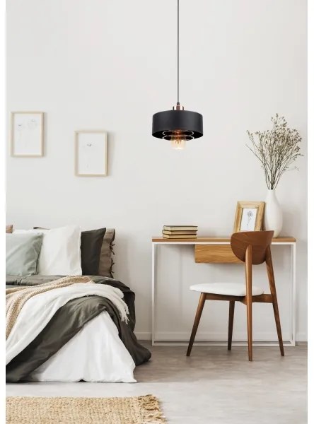 Lampadario a sospensione con filo VEST 1xE27/60W/230V