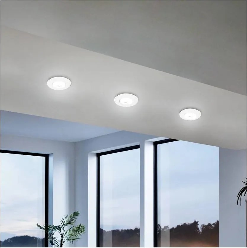 Eglo 902286 - Set da 3 faretti LED RGBW dimmerabili da incasso SALICETO-Z LED/4,7W/230V bianco