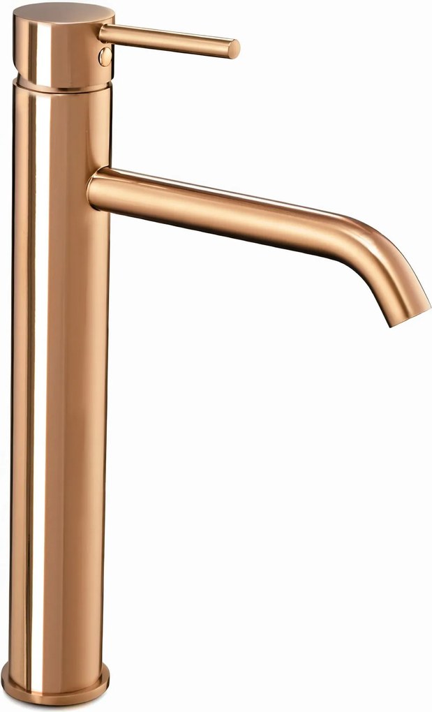Rubinetto da lavabo Rea Lungo Copper High