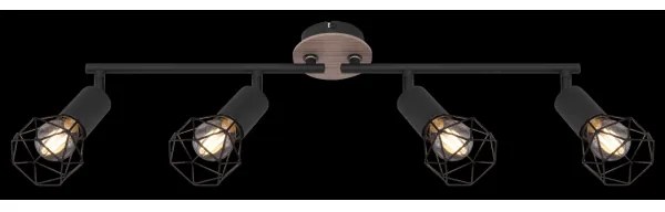 Globo 54802S-4H - Faretto XARA 4xE14/40W/230V