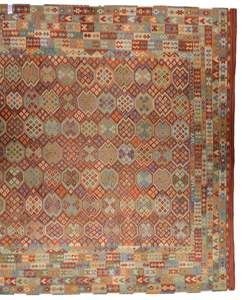 Kilim Tappeto orientale 420x590 (Pakistan) Tessuto A Mano