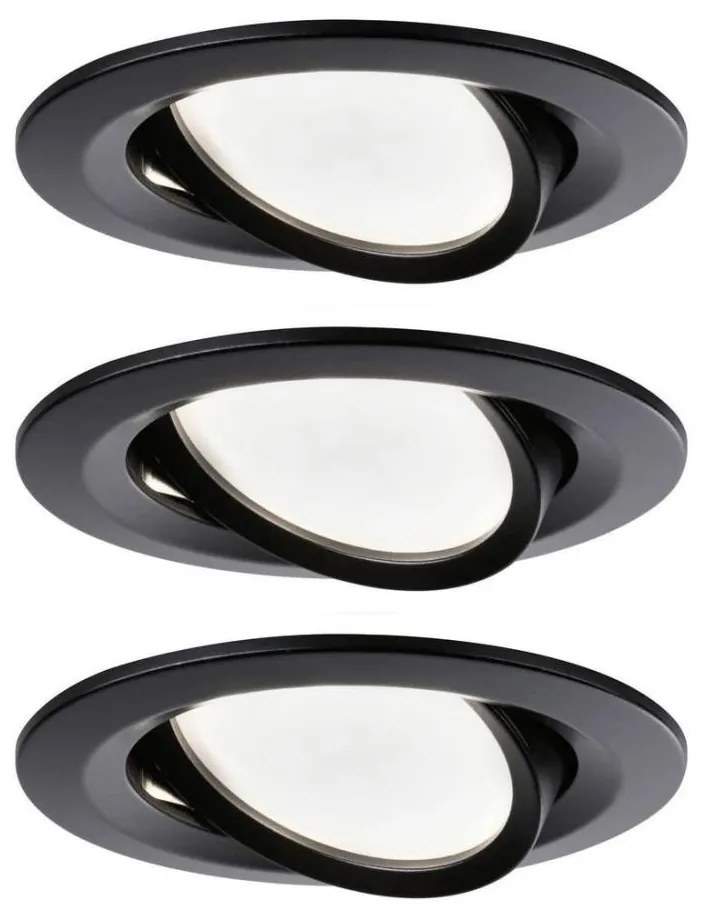 Paulmann 94471 - SET 3xLED/6W IP23 Lampada da incasso per bagno NOVA 230V