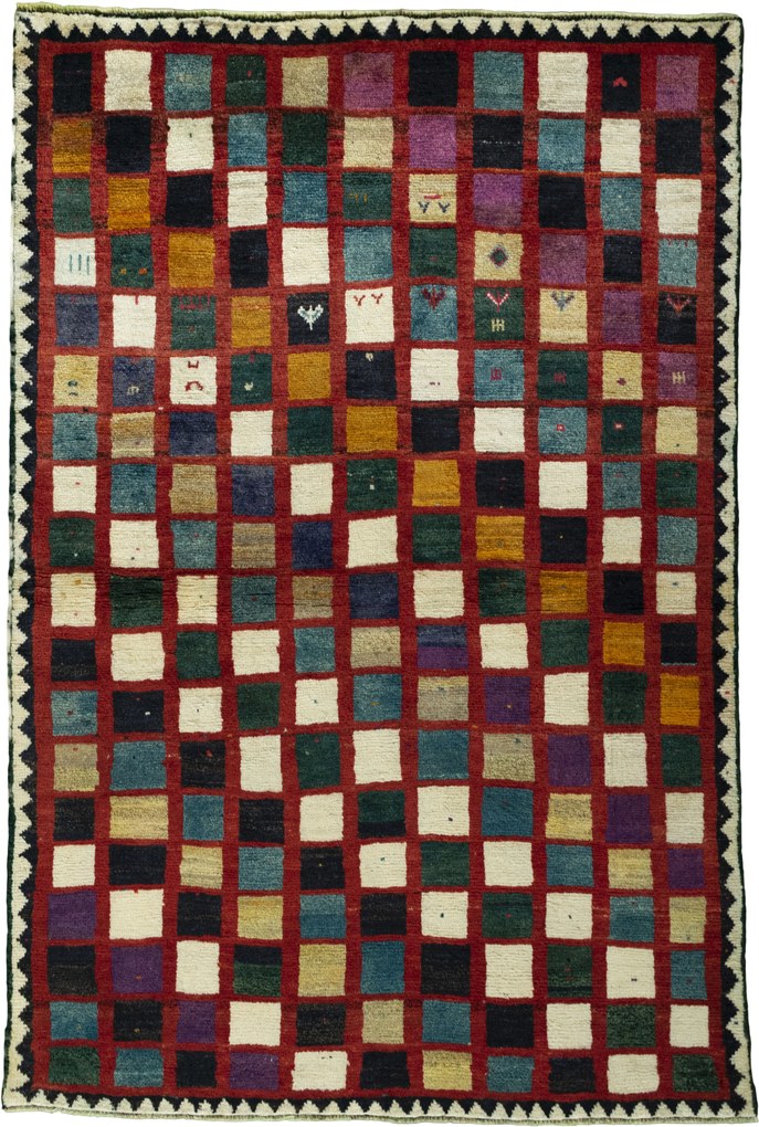 Gabbeh Tappeto persiano 190x130 (Iran) Annodato A Mano