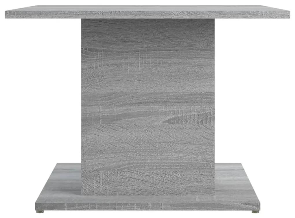 Tavolino da salotto grigio sonoma 55,5x55,5x40 cm in truciolato