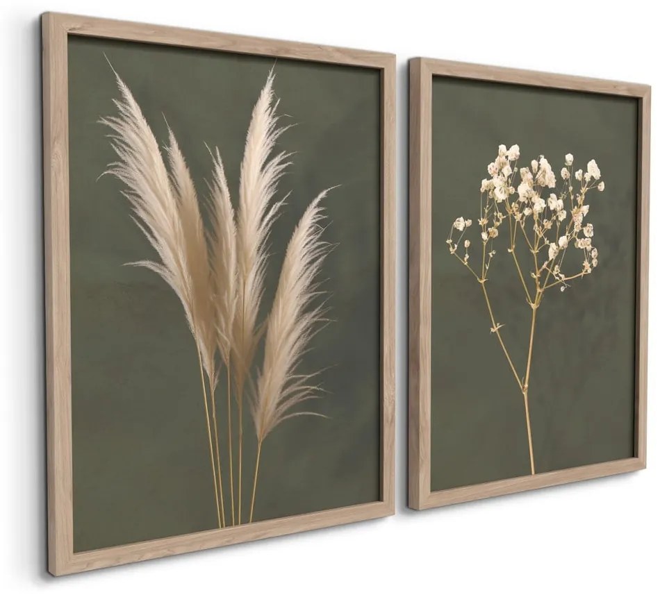 Set di dipinti 2 pz 30x40 cm Boho – Styler