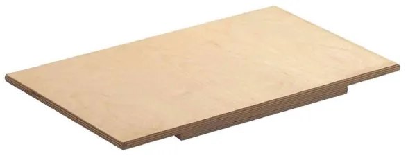 Spianatoia in legno per impasti tradizionali senza bordo 65x45 cm