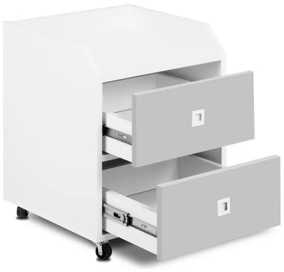 Contenitore per bambini MIRUM 54,2x42,4 cm bianco/grigio