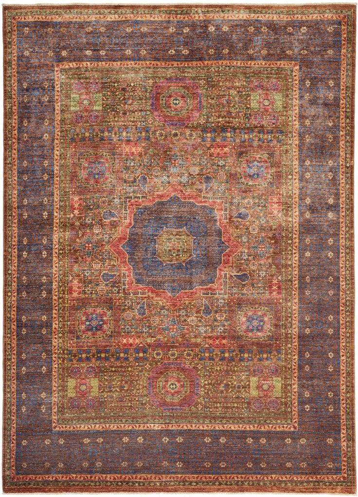 Mamluk Tappeto orientale 170x230 Marrone (Pakistan) Annodato A Mano