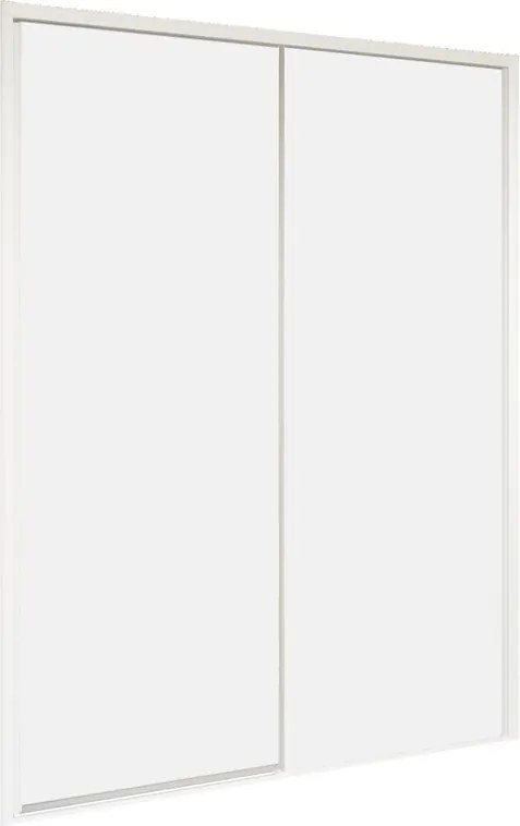 Porta doccia L 137-141 cm x H 200 cm, per nicchia in vetro trasparente SP. 8 mm, profilo bianco