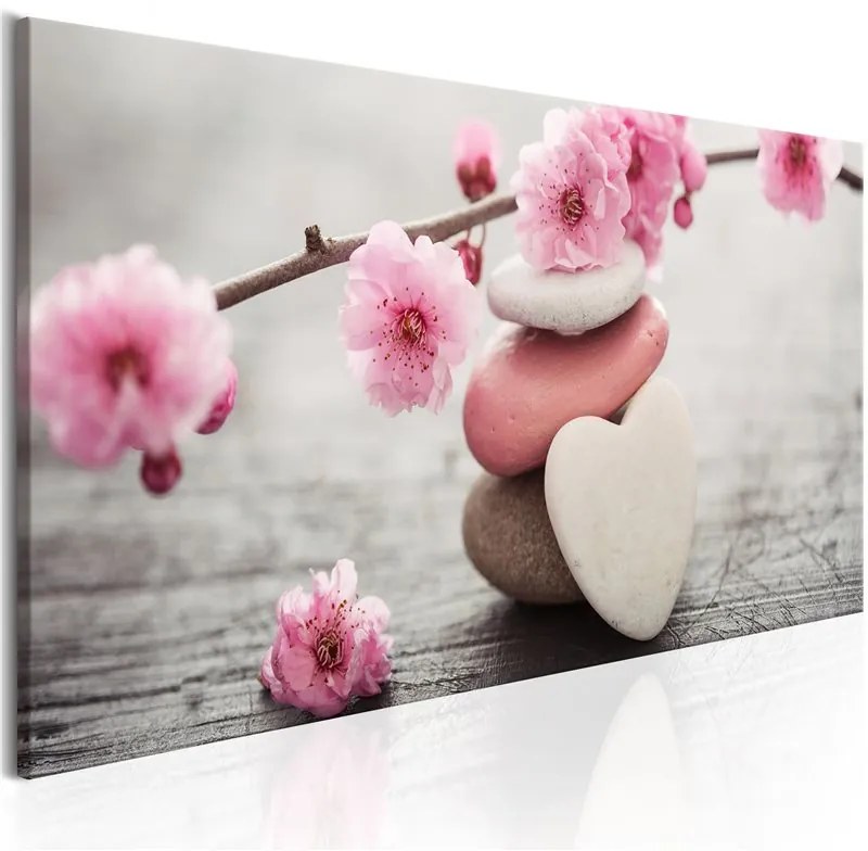 Quadro  Zen: Cherry Blossoms IV  Colore Marrone, Dimensioni e Misure 120x80