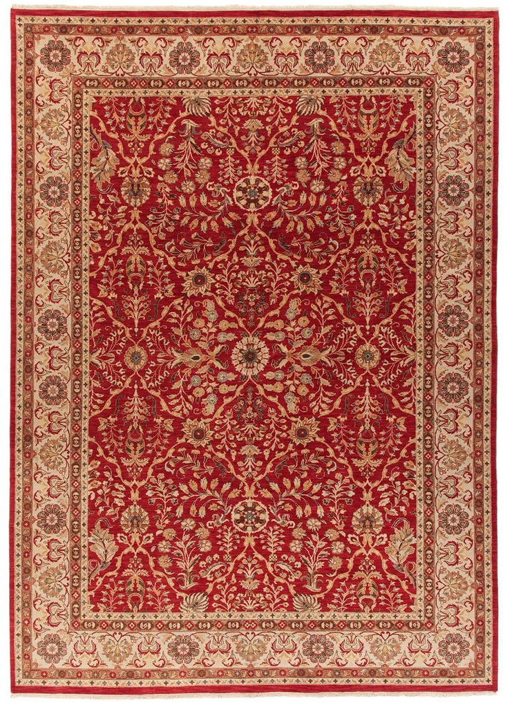 Tabriz Tappeto 170 x 240 (Indian) Annodato A Mano