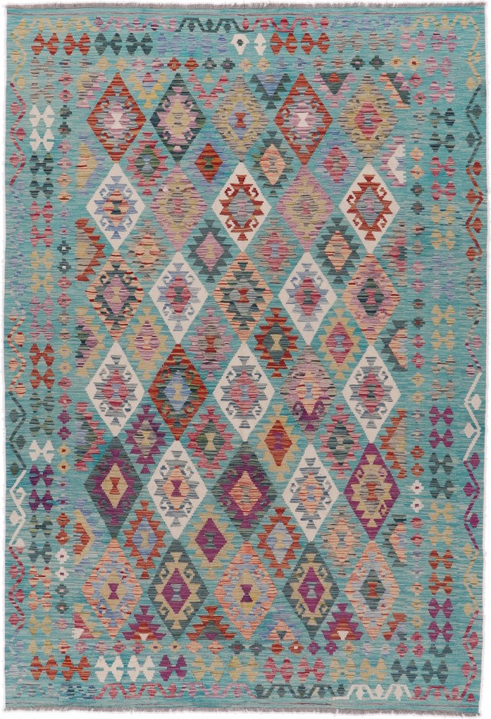 Kilim Tappeto 200 x 300 (Afghanistan) Tessuto A Mano