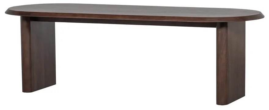 Tavolo da pranzo con effetto noce 90x240 cm Ellips – vtwonen