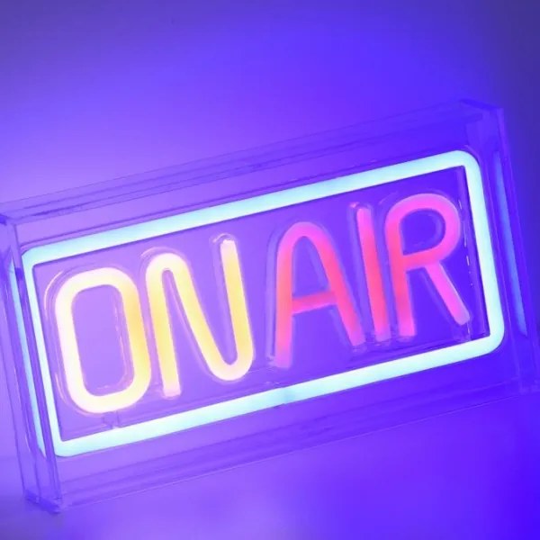 JUST LIGHT. 85013-70 - LED Neon tavolo decorazione NEON LED/4W/5V On Air