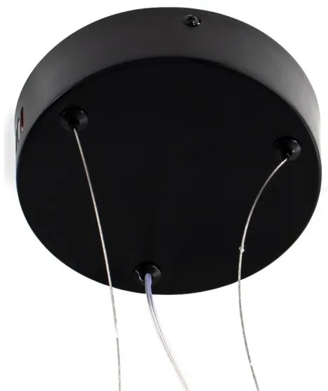 Lampadario LED a sospensione con filo LED/18W/230V 3000K nero