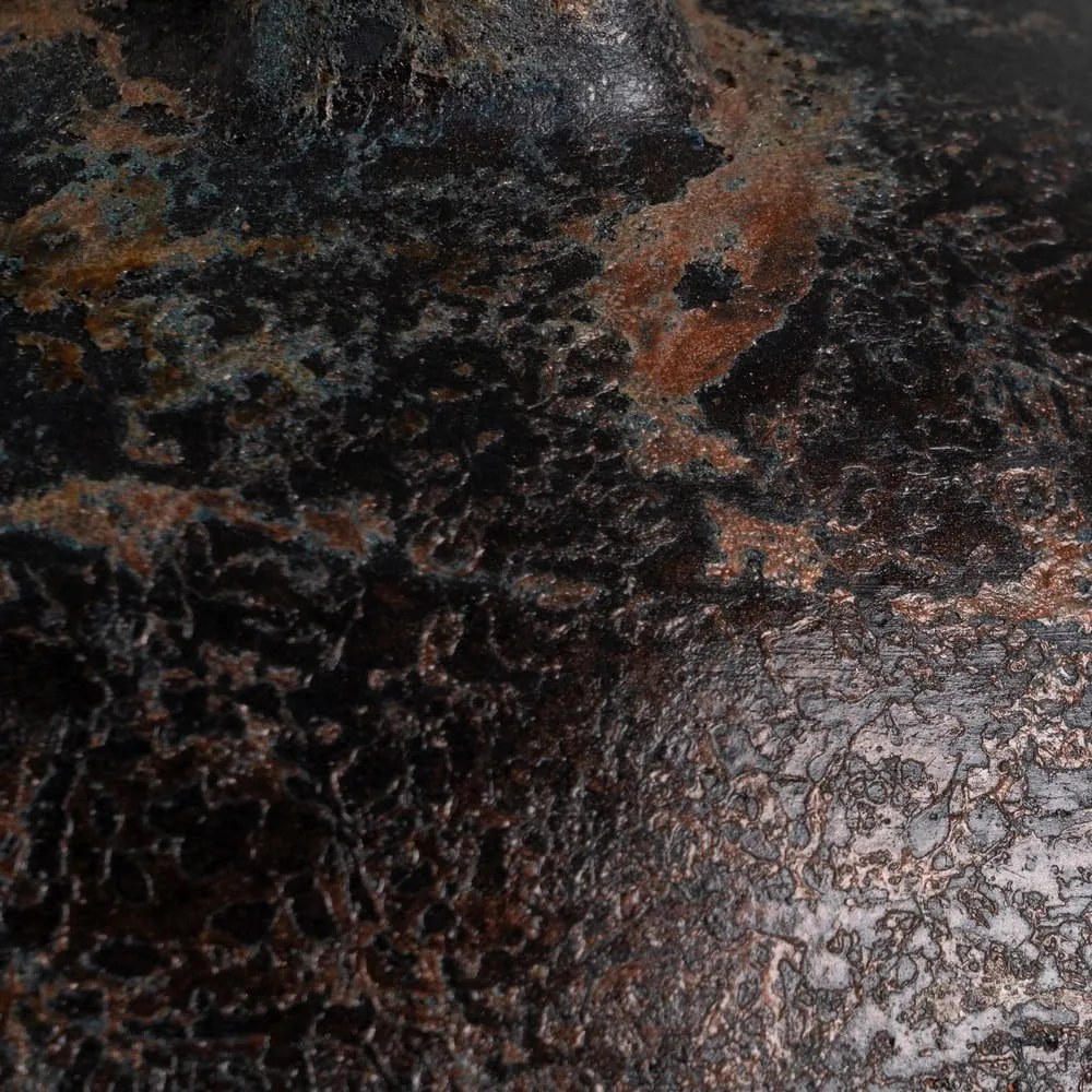 Vaso marrone scuro in terracotta alto (altezza totale 60 cm) Artem – Ixia