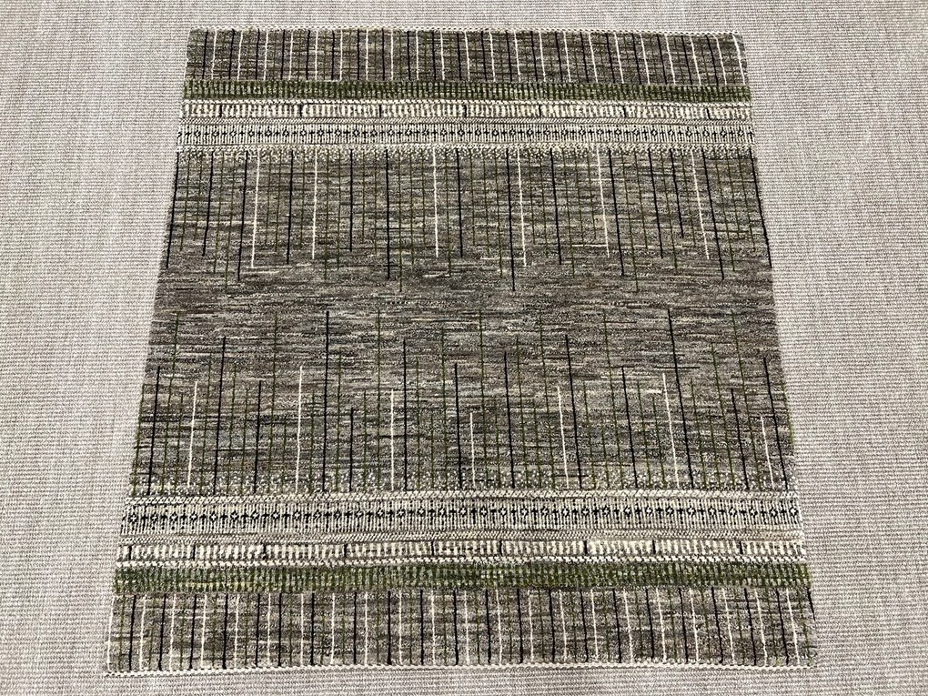 Loribaft Tappeto 120x120 Marrone (Iran) Annodato A Mano