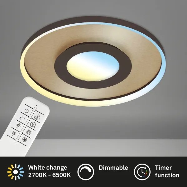 Briloner 3640017 - Lampada LED da soffitto dimmerabile 25W 230V 2700-6500K + DO