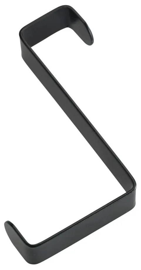 Set di 4 ganci per porte in nero opaco - Wenko