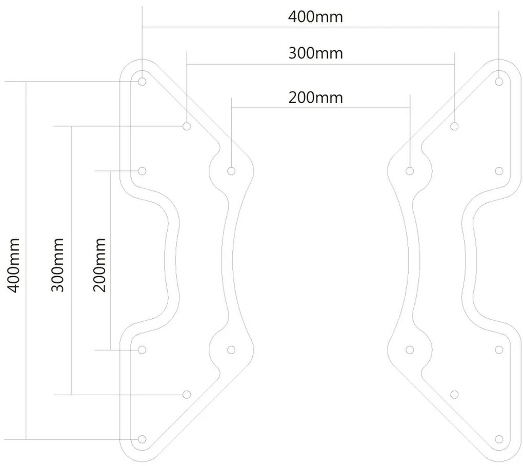 Supporto TV Neomounts FPMA-VESA440 35 kg