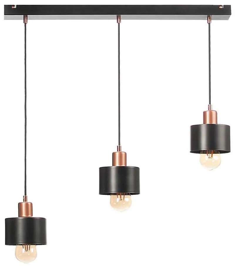 Lampadario a sospensione con filo BODO 3xE27/60W/230V