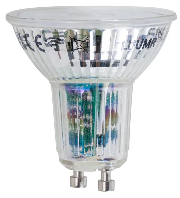 Set di 5 lampadine LED Smart GU10 50mm dimmerabili 4,7W 345 lm 2700-6500K